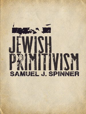 cover image of Jewish Primitivism